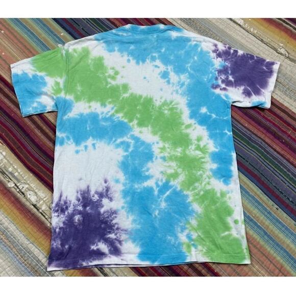 LIQUID BLUE Grateful Dead Bear Psychedelic Sunrise Tee Size M New w/o Tag - Picture 8 of 8